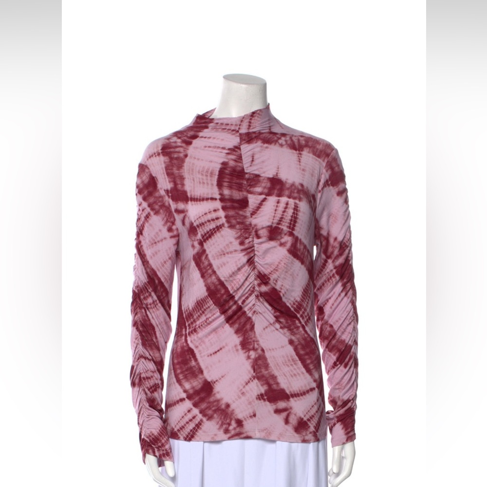 NWT Mally Tie-dye Mock Neck Longsleeve